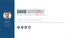 Desktop Screenshot of davidgv.com